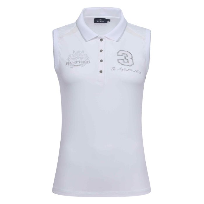 Polo shirt Favouritas Tech sleeveless - 0001 - White