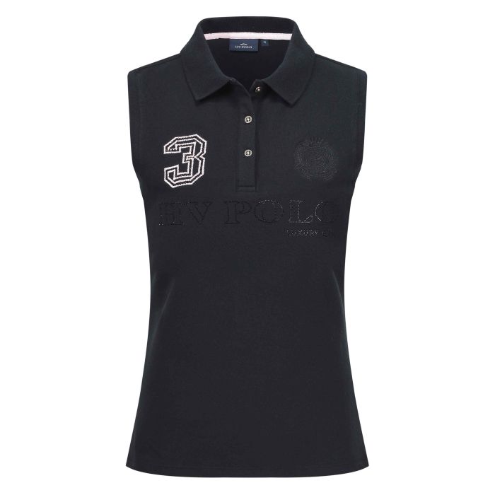 Polo shirt Favouritas Luxury sleeveless - 9544 - Black-Rose