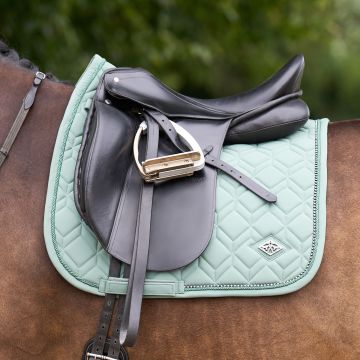 Saddlepad HVP-Classic dressage -  Greenery